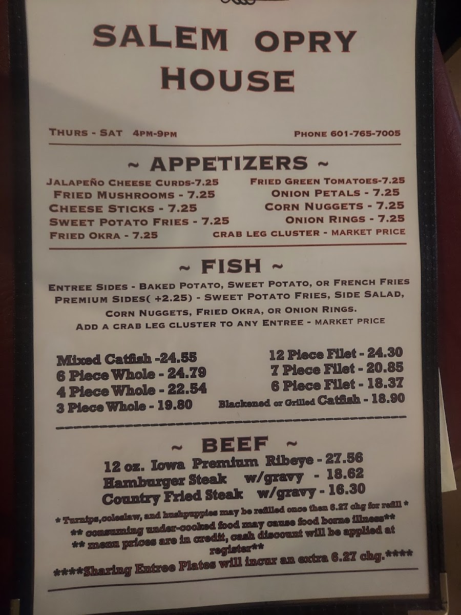 Salem Opry House Menu-2